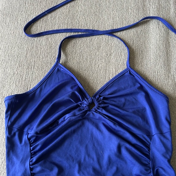 SHEIN Tops - SHEIN new no tags large crop halter top